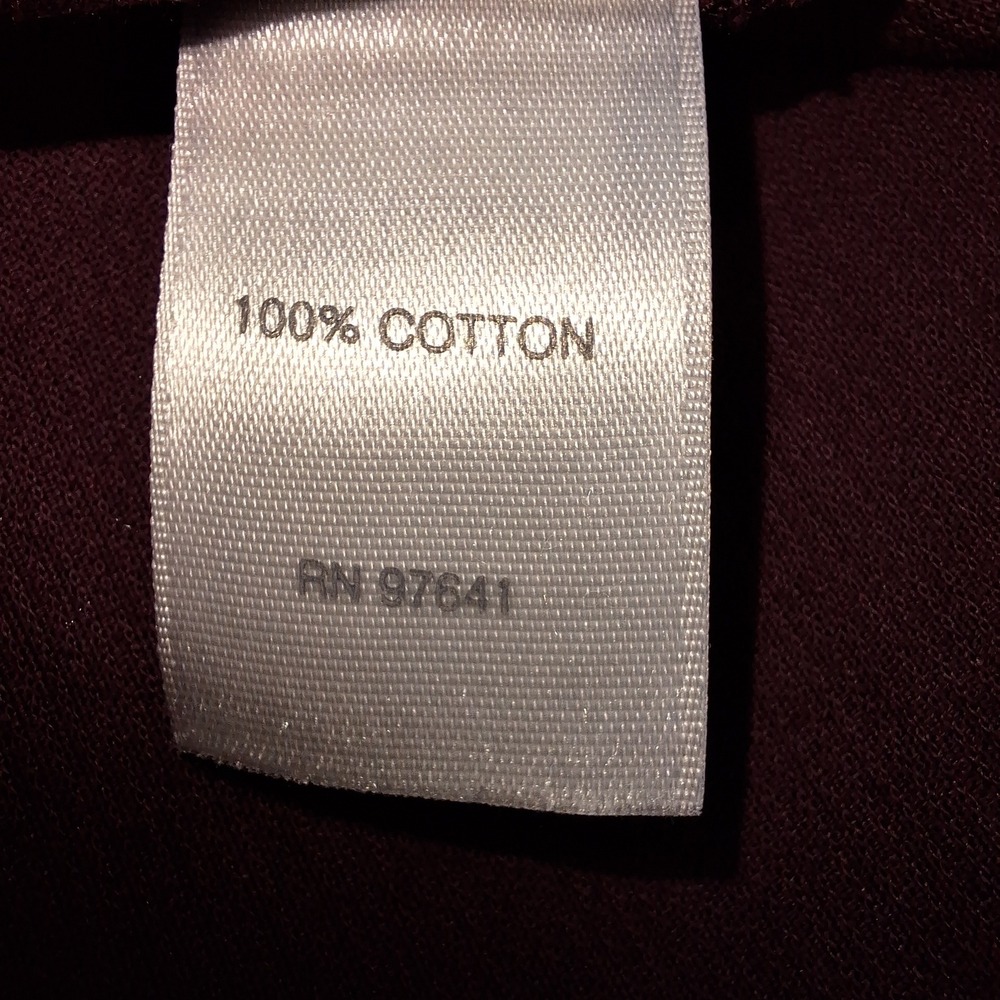 J Jill Shirt Womens Small Burgundy Lightweight Corduroy Button Down Long Sleeve - Picture 6 of 8